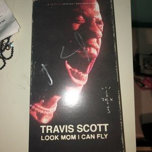 travis scott signed vhs